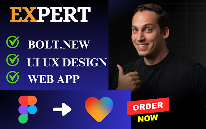 Convert figma to lovable bolt new web app ui ux design react js laravel ...