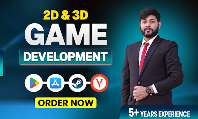 build 2d 3d unity games with multiplayer support