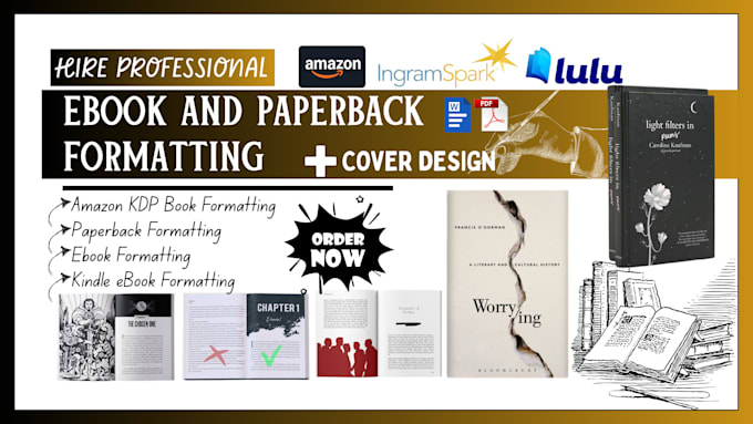 design and redesign poetry books, workbook, journals, book editing, proofreading