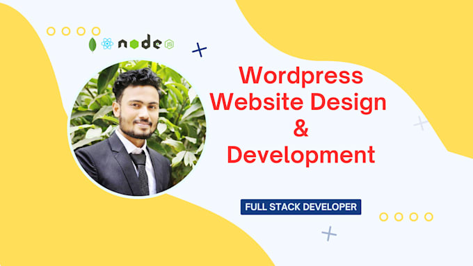 create wordpress website design and development