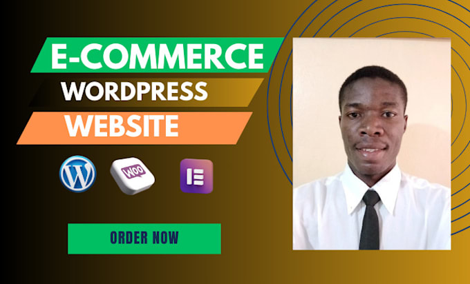 design professional wordpress website, ecommerce website