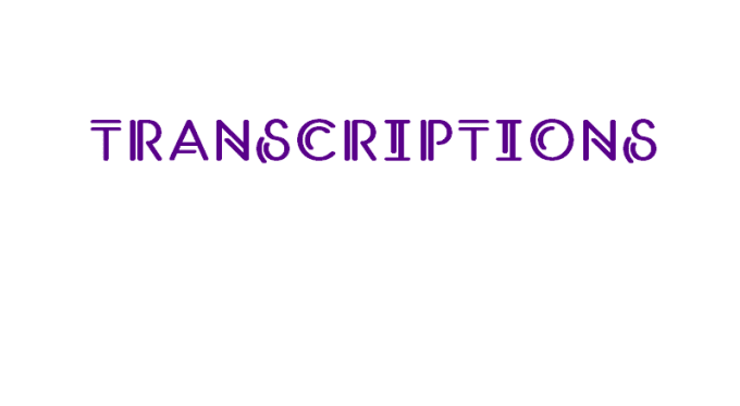 transcribe 15 minutes audio or video