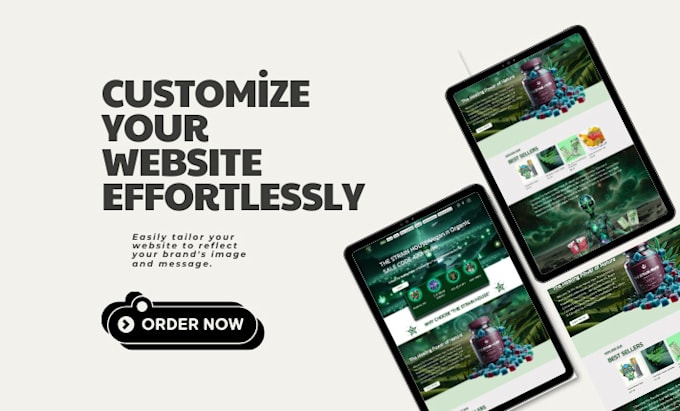 canva website design canva to wix landing page website design