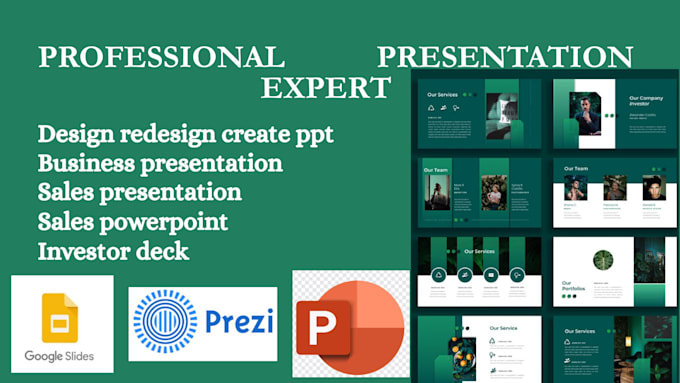 Do quick template presentation and investor pitch deck design by Leo ...