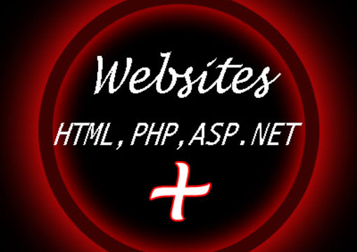 make or help you build a simple html,php,and asp dotnet in CSharp websites