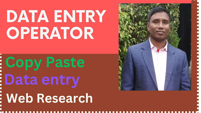 do data entry, excel, word, and PDF conversion specialist