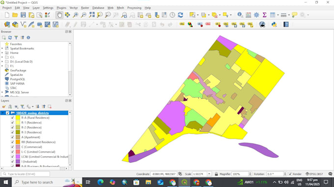 provide zoning mapping, land uses, zone dimensions, zoning reports USA, ca, aus