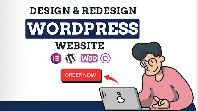 create wordpress website, revamp wordpress design, redesign website development
