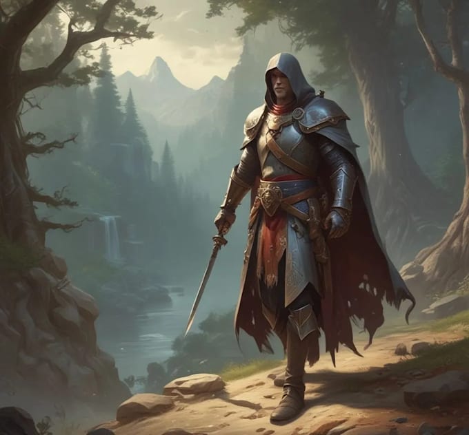 dnd character art and dnd character art