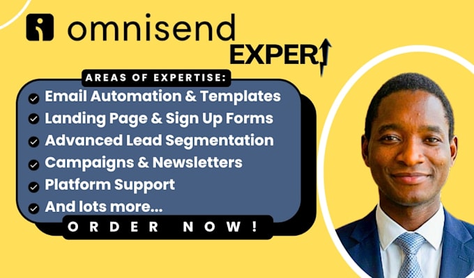 setup omnisend email marketing campaigns, automations, flows for ecommerce store