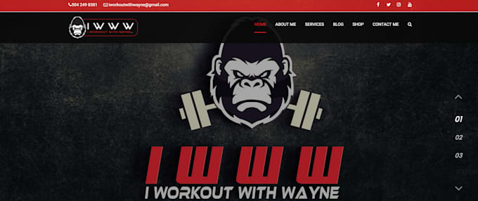 Review! I will develop a fitness website for personal trainers  for $275