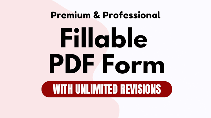 create fillable pdf form or convert files to pdf