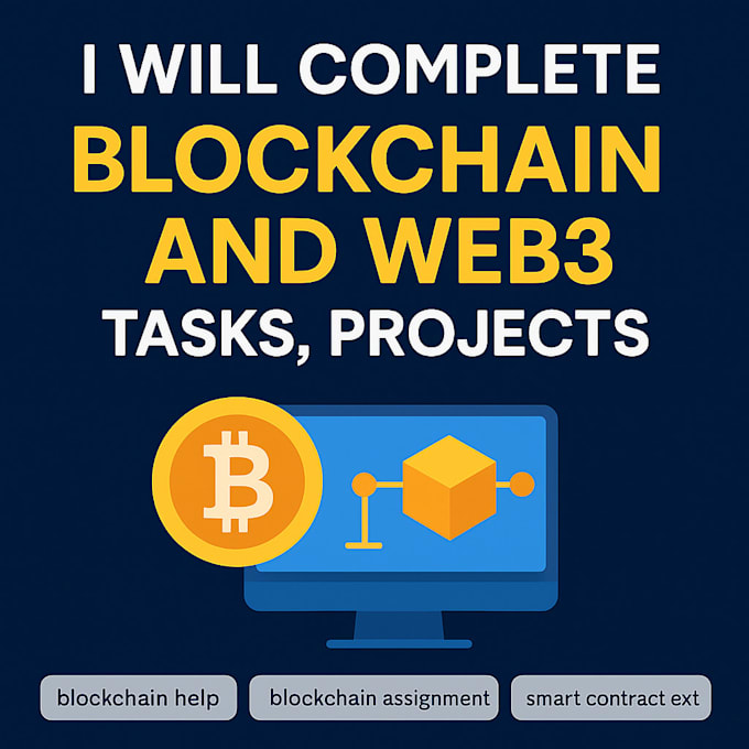 complete blockchain projects and tasks with expert implementation