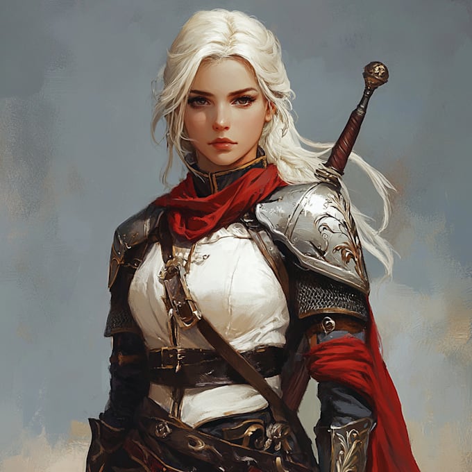 do your dnd, pathfinder or bg3 character full body