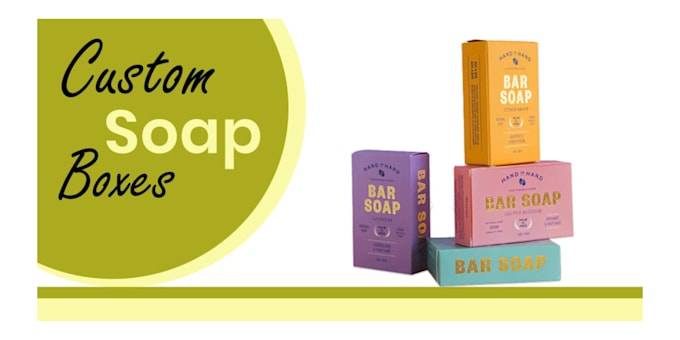 design modern soap box or label packaging