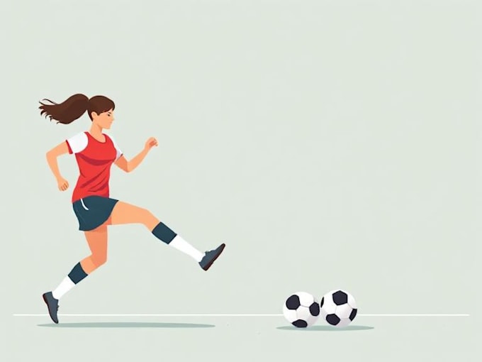create flat minimalist vector illustrations