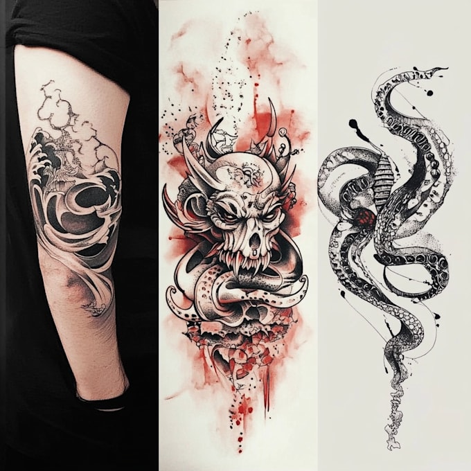design professional creative tattoo design