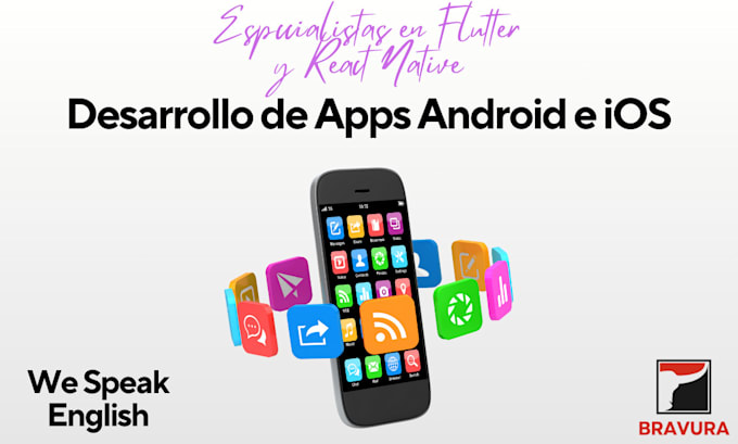 Develop professional mobile apps for android and ios by Bravuradc | Fiverr