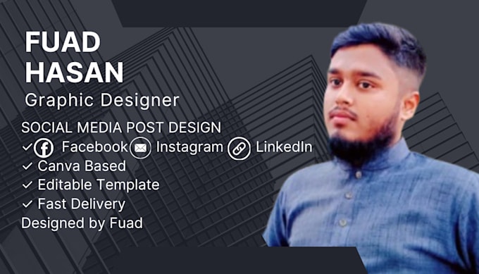 Design stunning social media posts using canva by Mdfuad181 | Fiverr