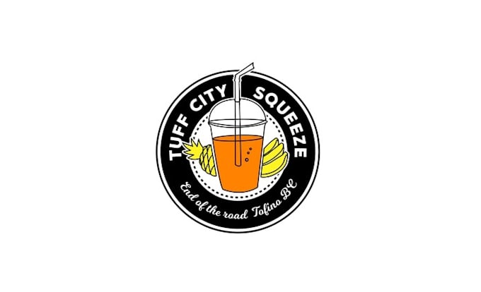 design top quality minimal new juice bar logo