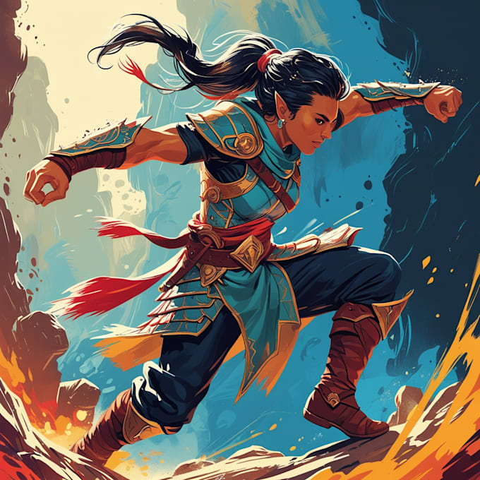 Fansinating Characters Draw original fantasy characters, concept art, fanart by Jibone_pani ...