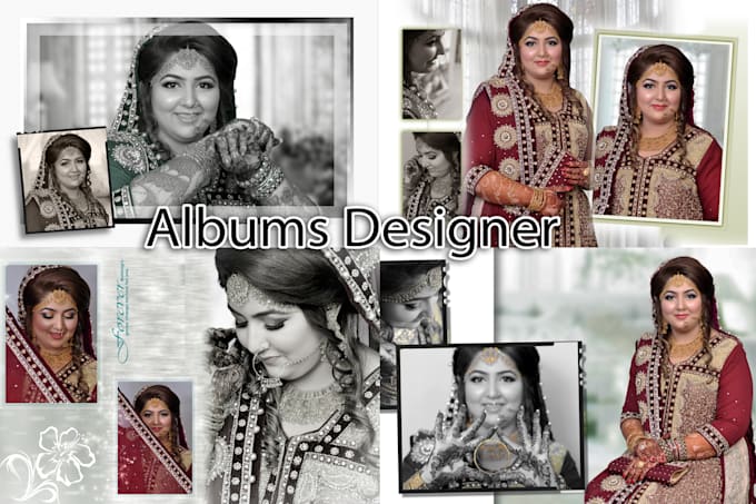 do wedding album designs for pro photographers, photo book
