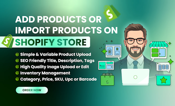 add or import products to your shopify store