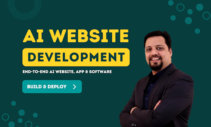 develop an ai website or software as a full stack developer