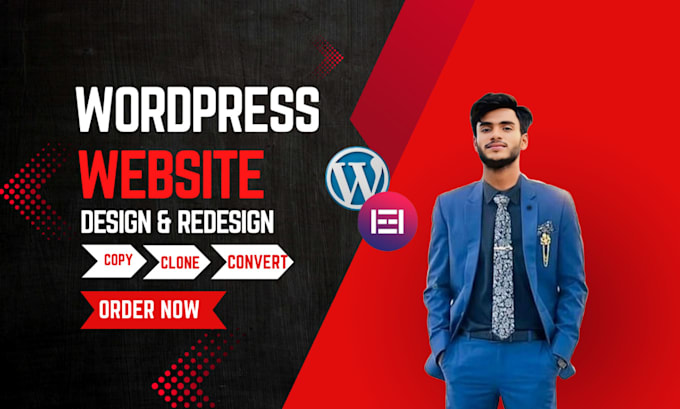 copy clone website, wix, webflow to using wordpress design