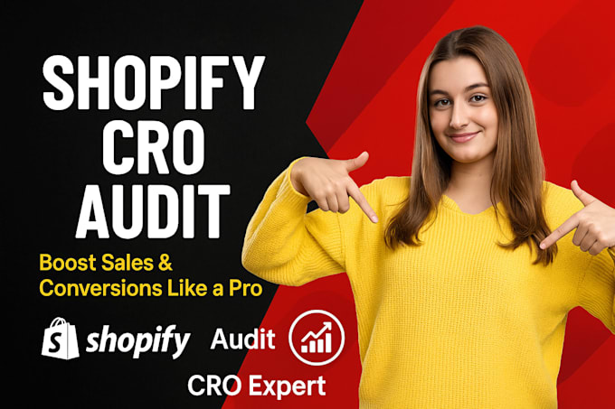 boost sales ecommerce marketing conversion rate optimization shopify cro audit