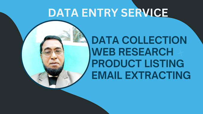 do data collection, web research and email extraction