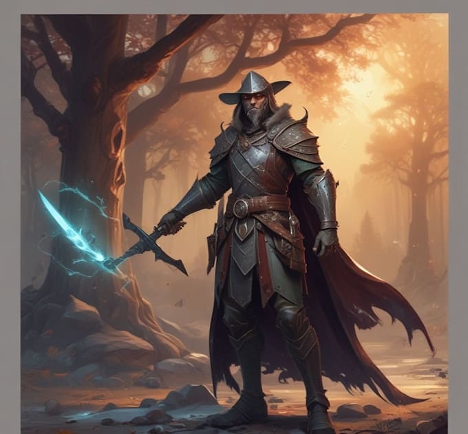 dnd character art and dnd character art
