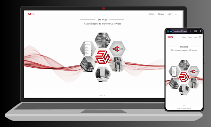 develop responsive frontend websites using HTML, CSS, js, and UI frameworks