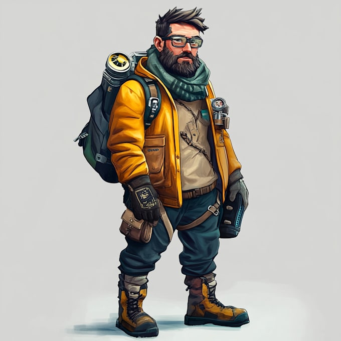 create 2d characters or game assets