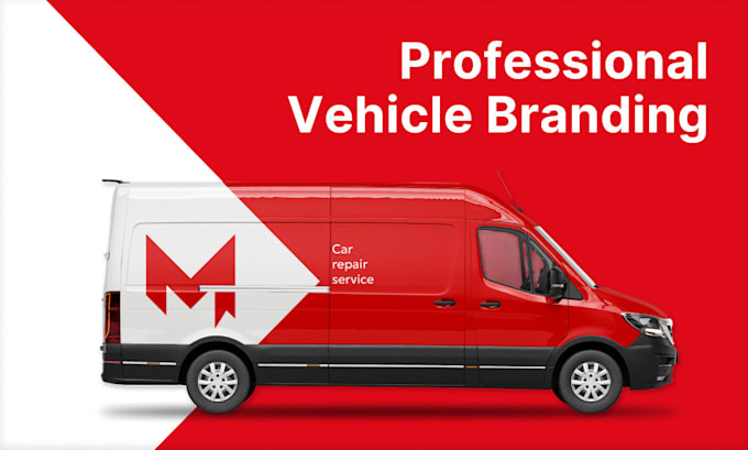 create car wrap design and vehicle branding ready for print