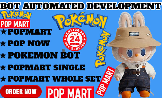 create popmart bot auto buying bot shopping bot pokemon bot auto purchase bot