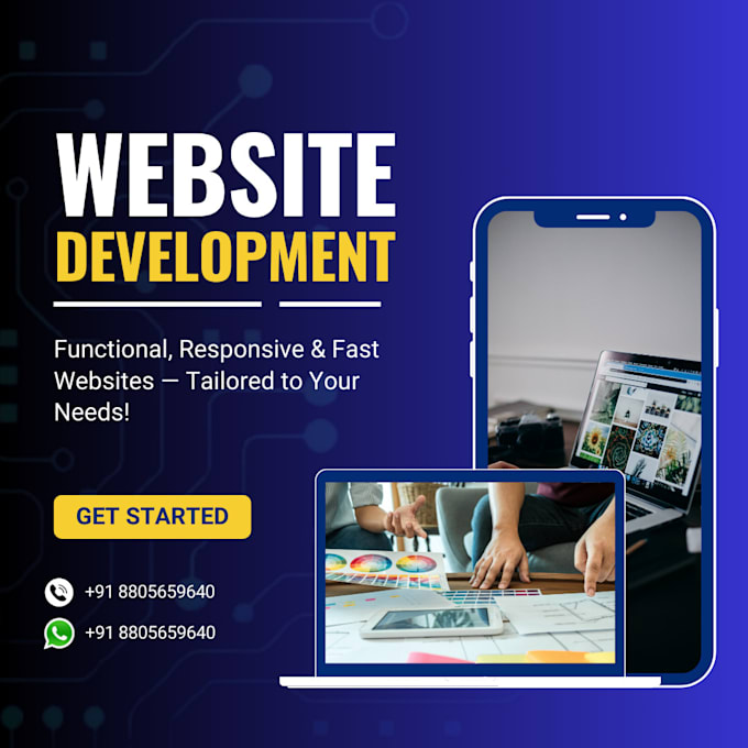 build a simple business website with mobile friendly design