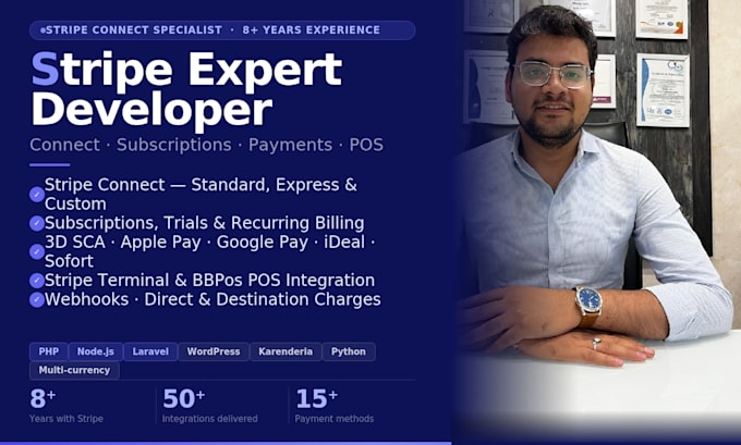 integrate stripe, paypal or crypto payment gateway in any website