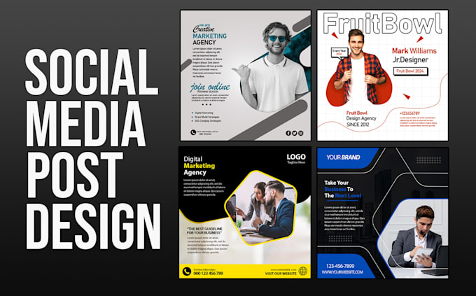 design social media post