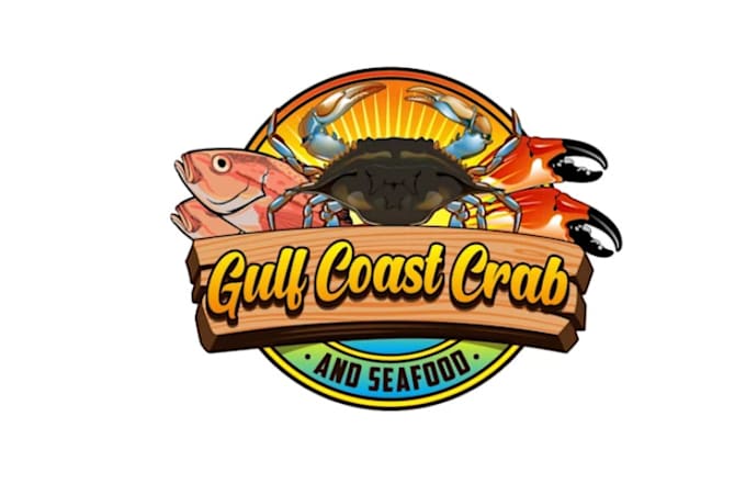 create awesome and gorgeous seafood logo design