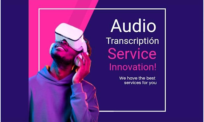 transcribe and translate documents audios and logo