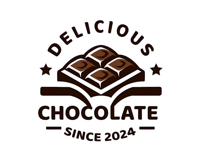 design wonderful chocolate logo in high definition