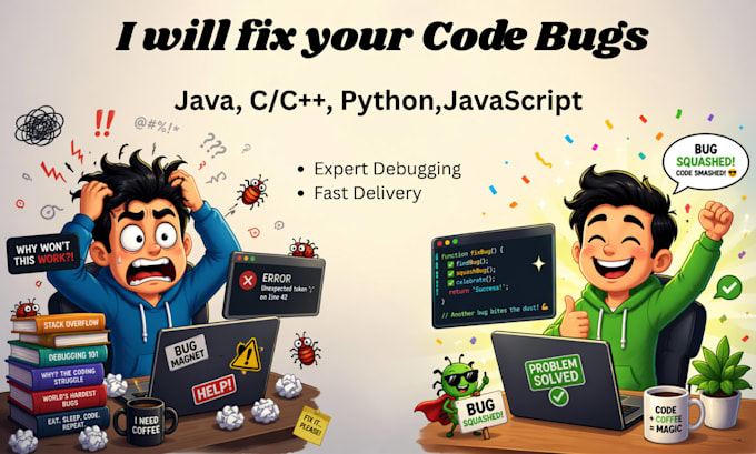 fix your code bugs