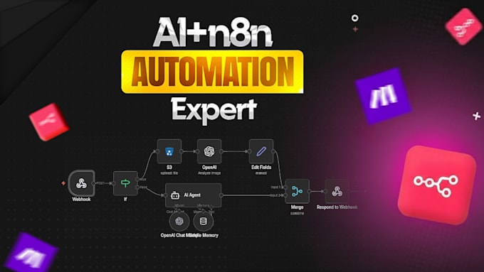 Build advanced ai agents and automation workflows in n8n by Vdplayz ...