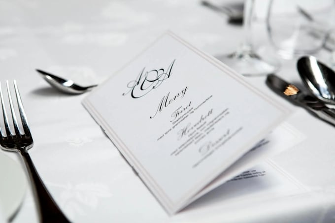 proofread and correct menus, invitations, blogs, etc