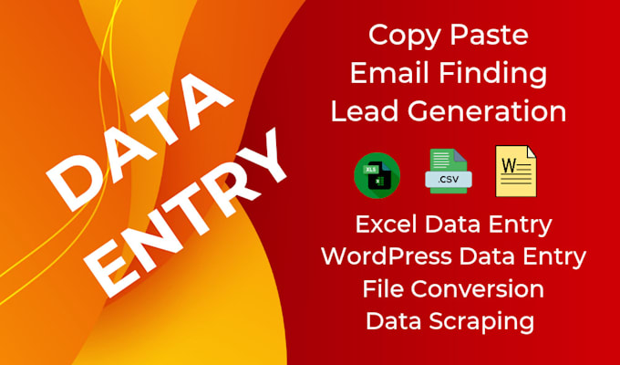do data entry with lead generation