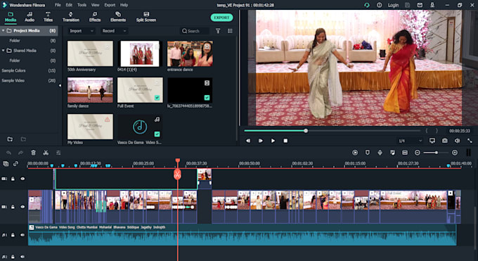 create simple and creative video edits with beat sync