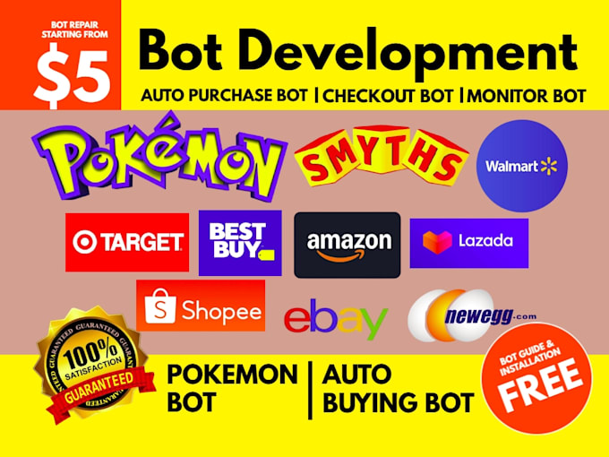 do super fast auto purchase bot, auto buying bot, auto checkout bot