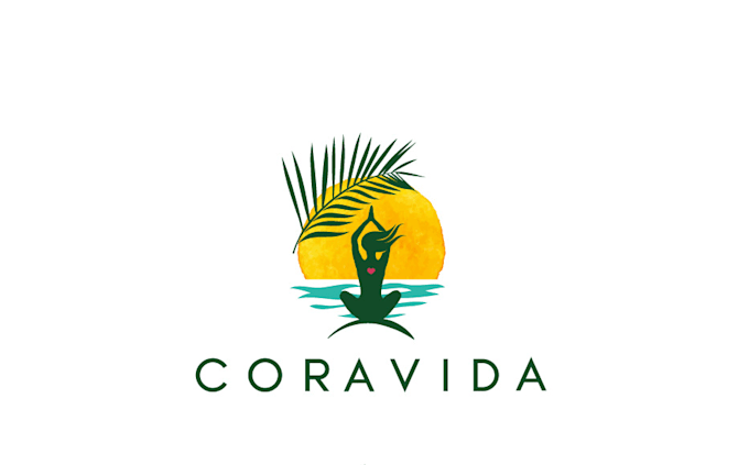 design an elegant spa massage yoga logo