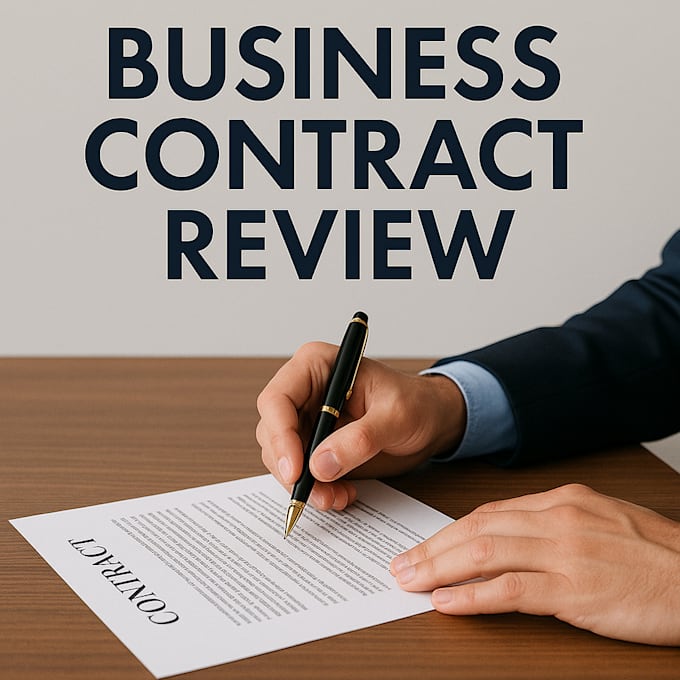 review your business contract